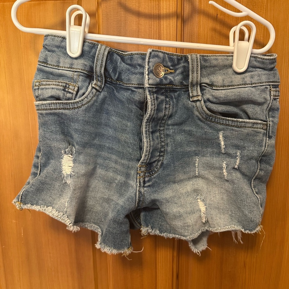 Denim Distressed girls Shorts